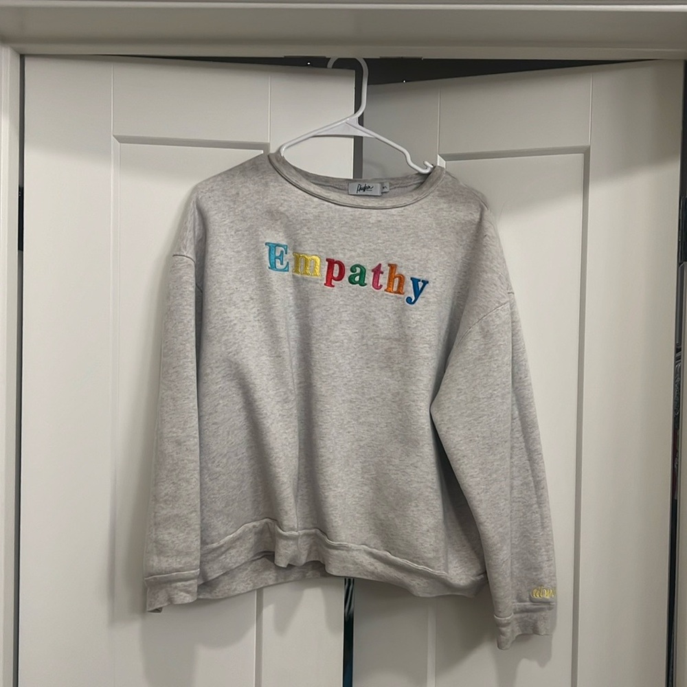 THE MAYFAIR GROUP EMPATHY SWEATSHIRT